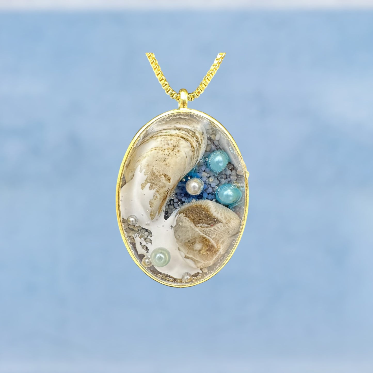 Handmade Beach Essence Necklace