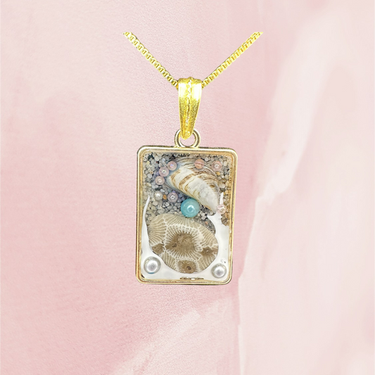 Handmade Beachy Pendant II