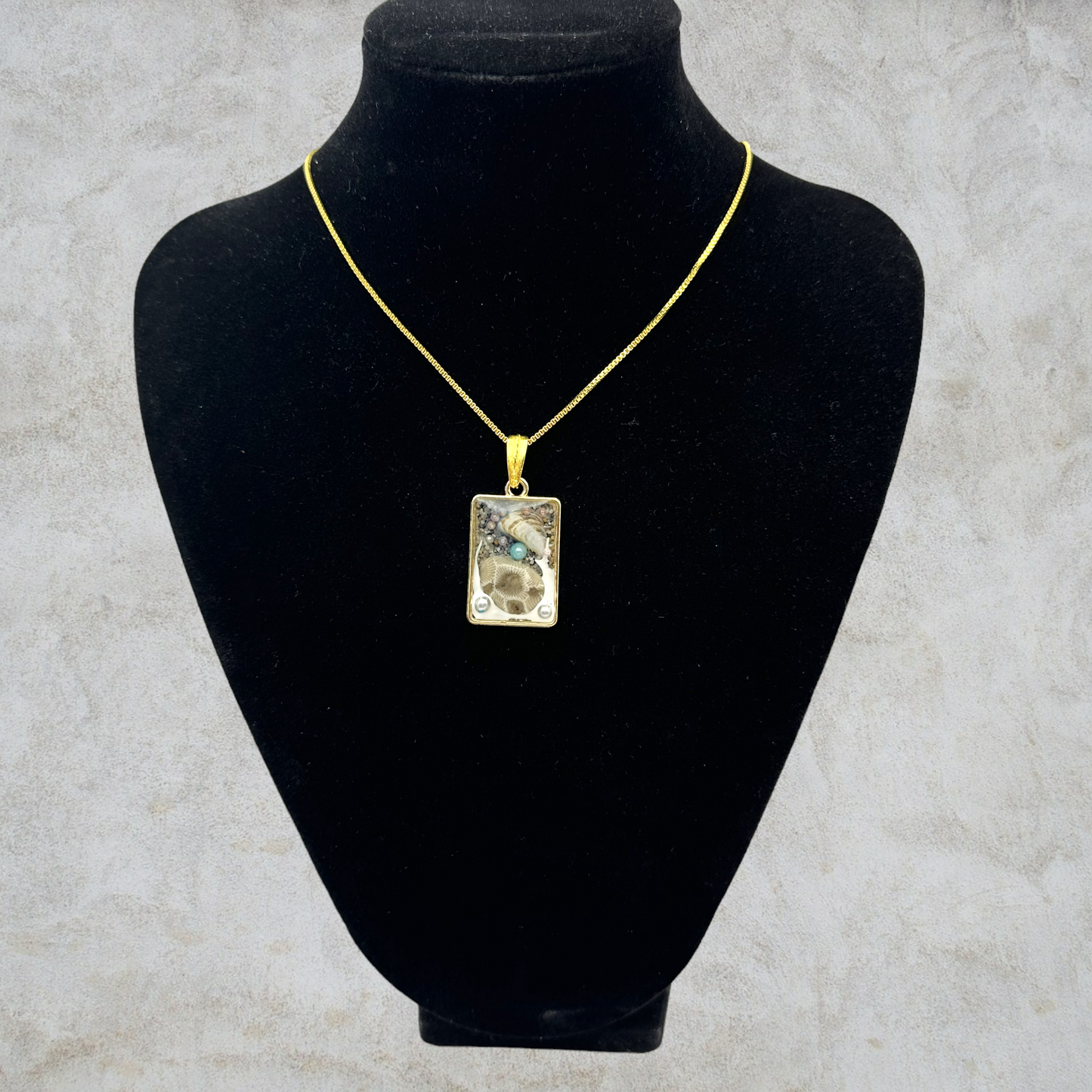 Handmade Beachy Pendant II