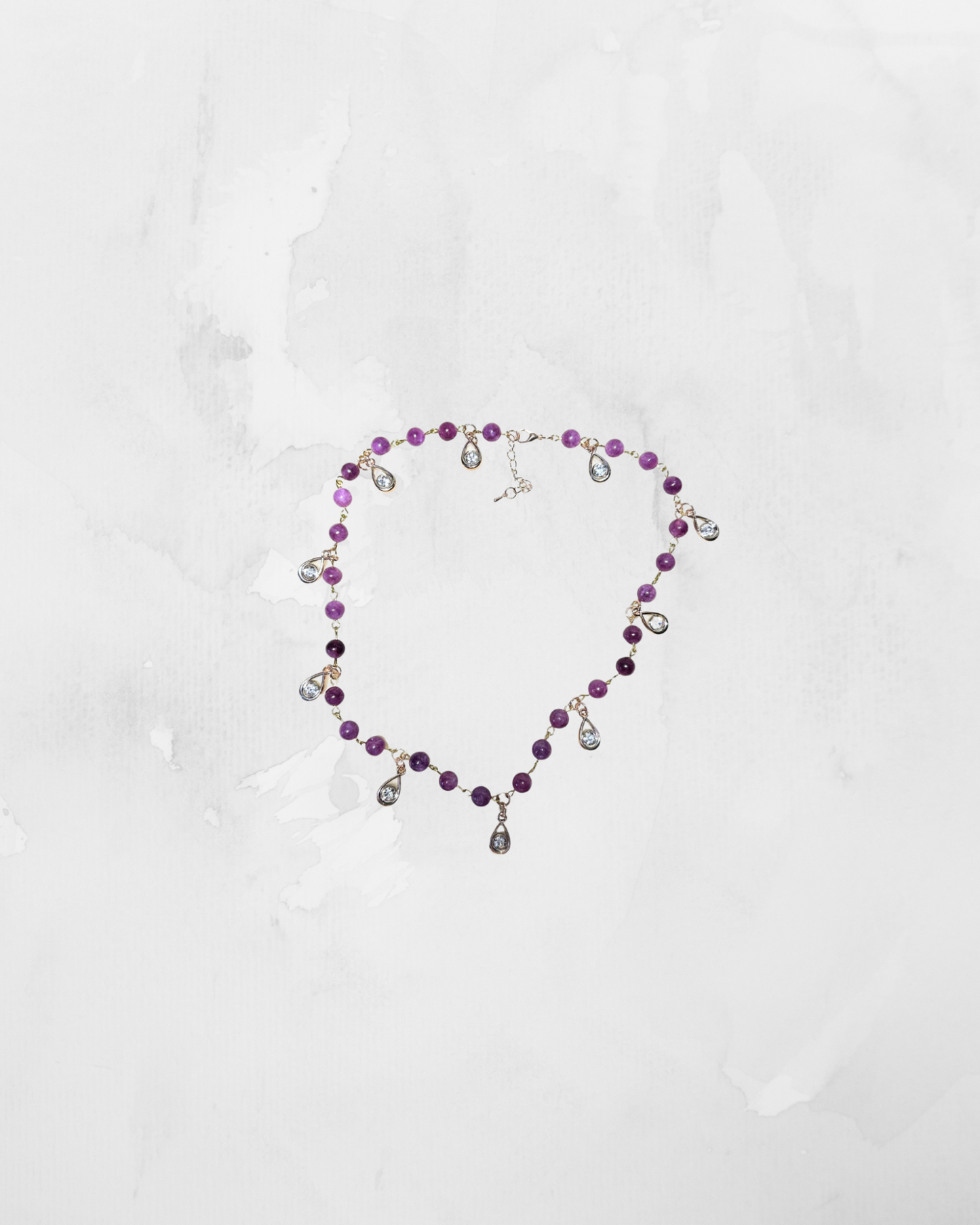 18" Lepidolite Necklace